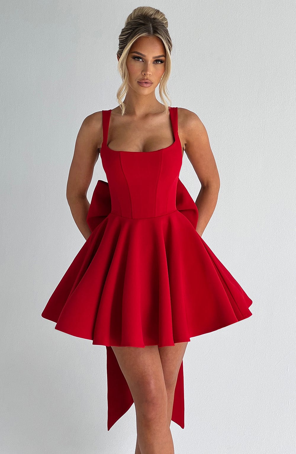 Rue Mini Dress Red