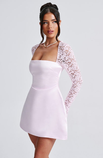 Sadie Mini Dress Blush