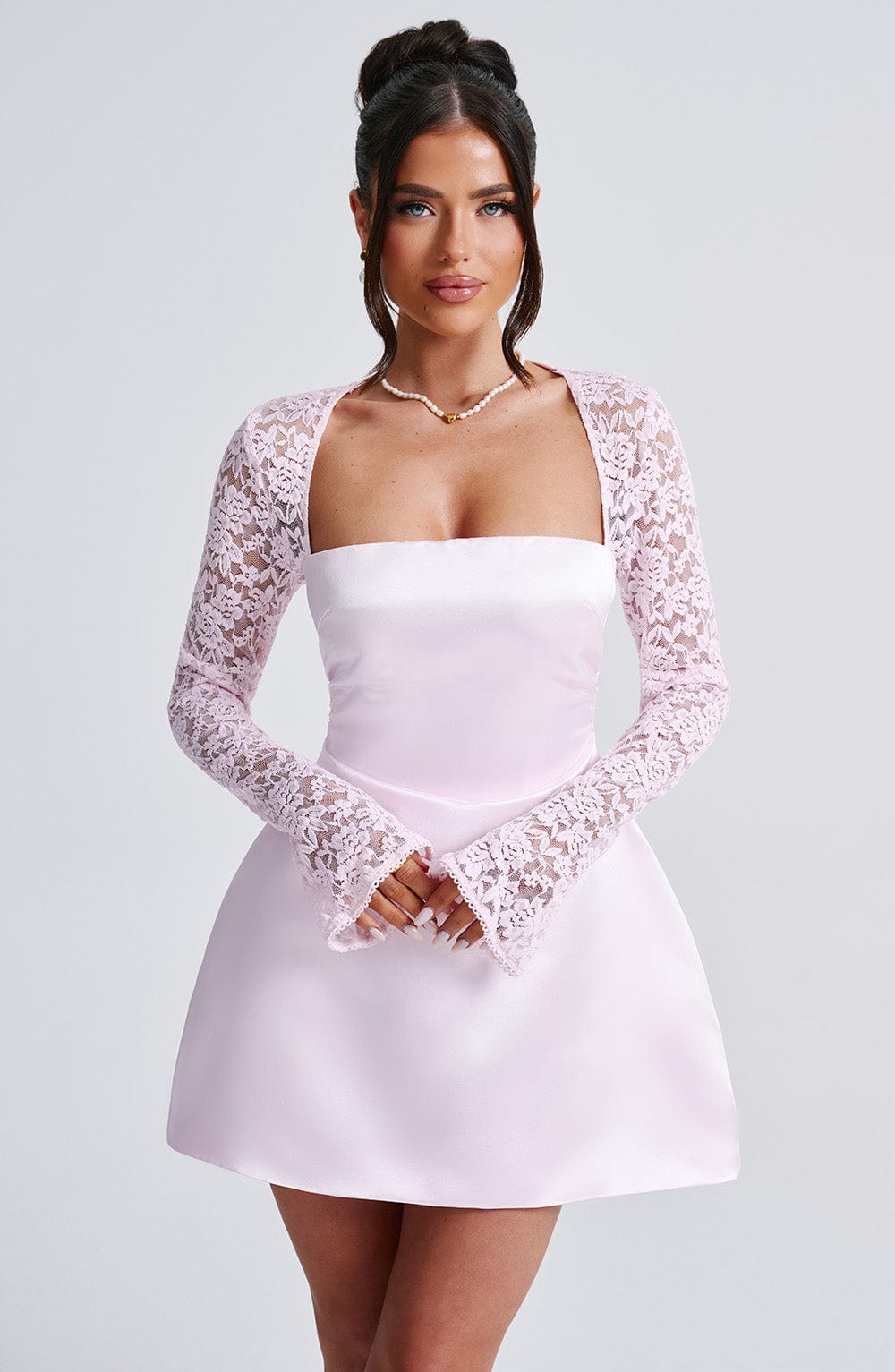 Sadie Mini Dress Blush