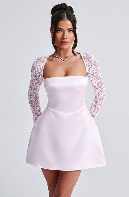 Sadie Mini Dress Blush