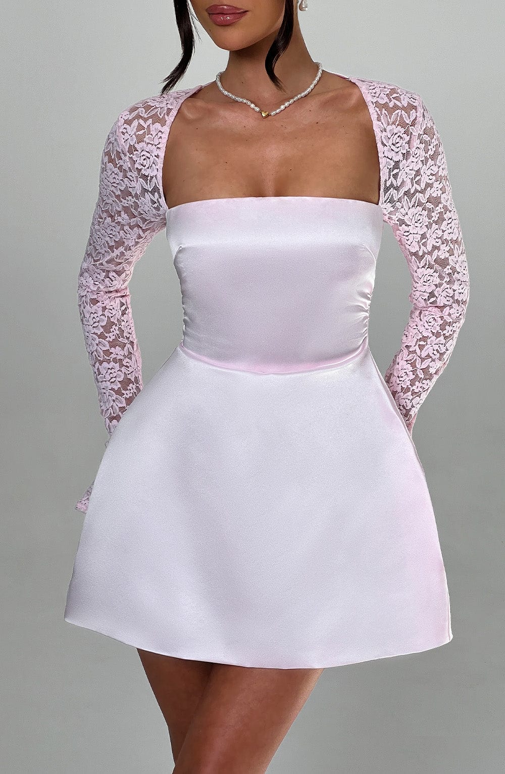 Sadie Mini Dress Blush