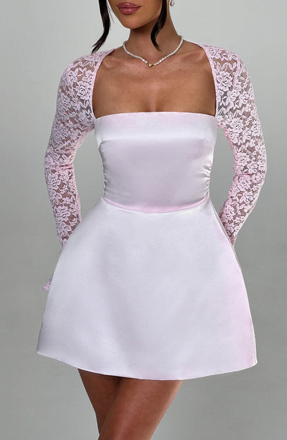 Sadie Mini Dress Blush