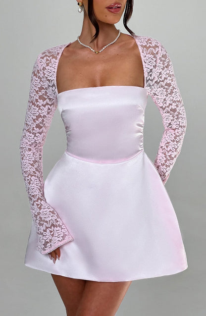 Sadie Mini Dress Blush