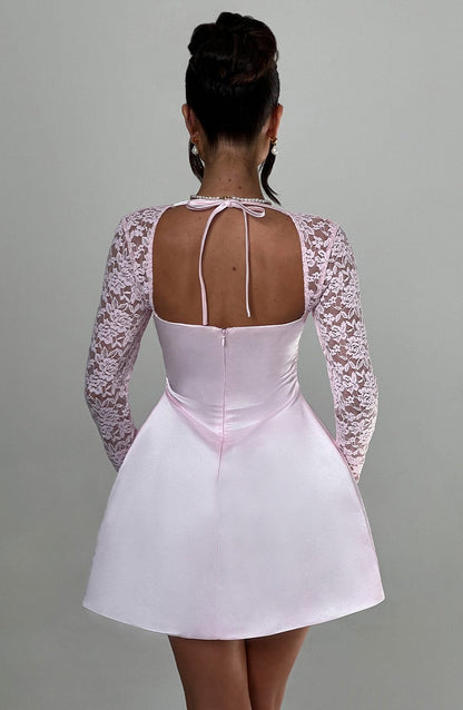Sadie Mini Dress Blush