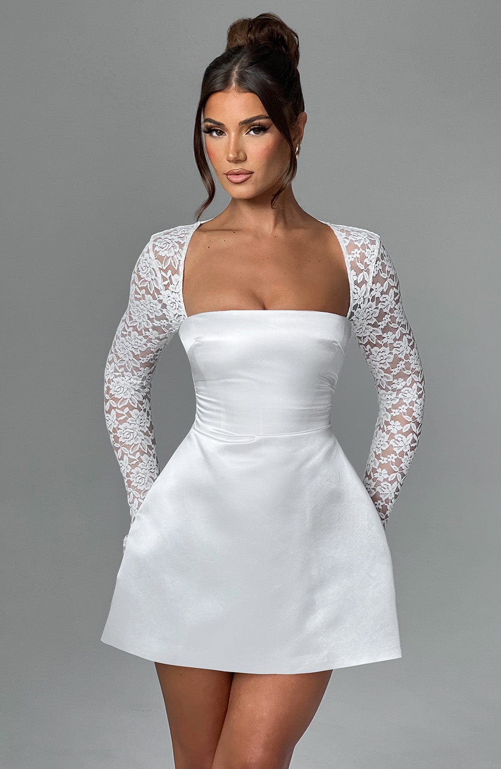 Sadie Mini Dress Ivory