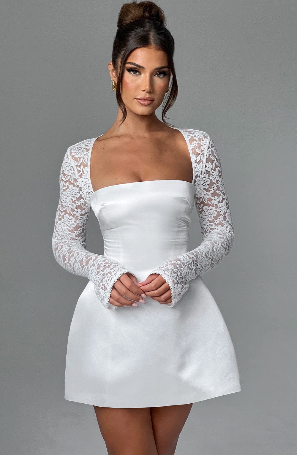 Sadie Mini Dress Ivory