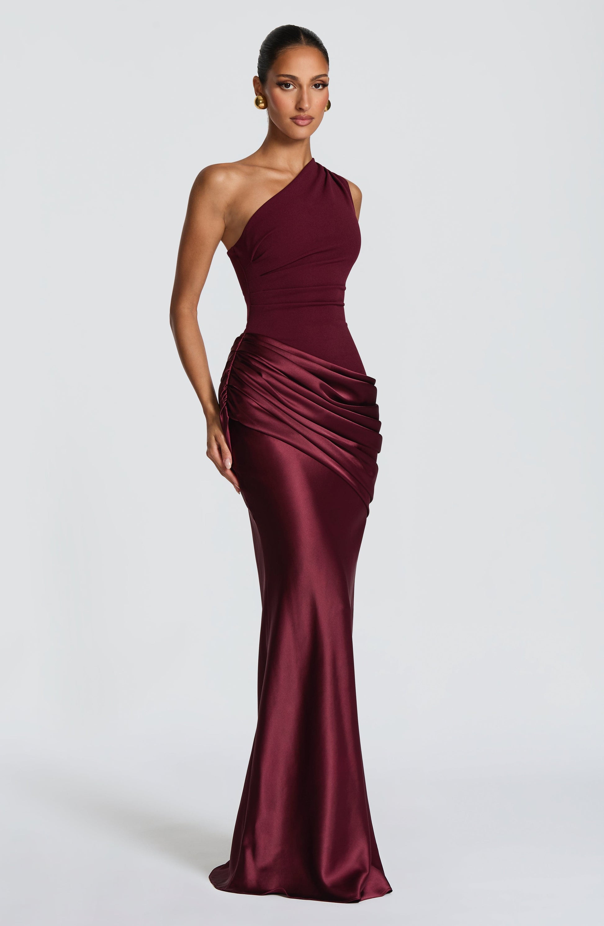 Sadona Maxi Dress Cherry Lacquer