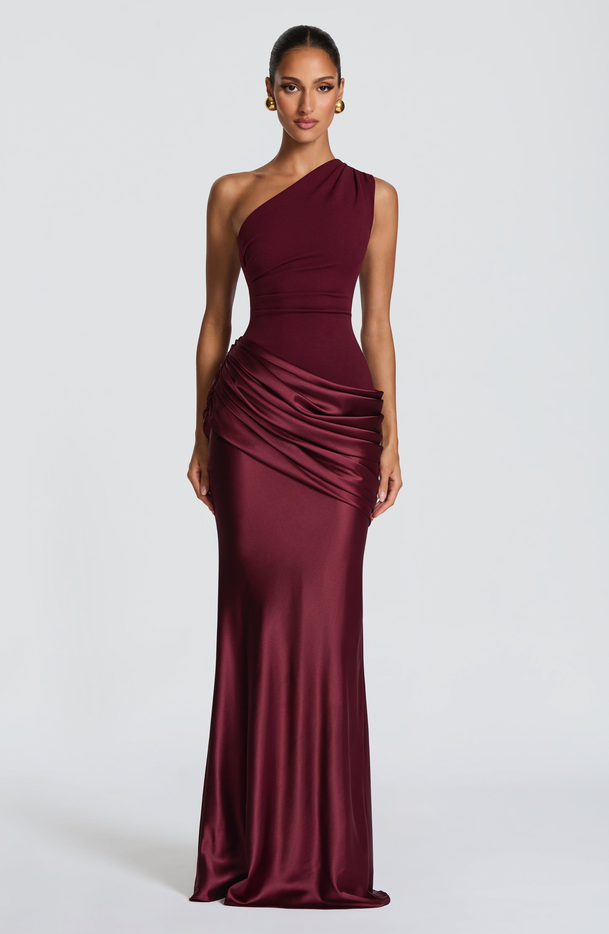 Sadona Maxi Dress Cherry Lacquer