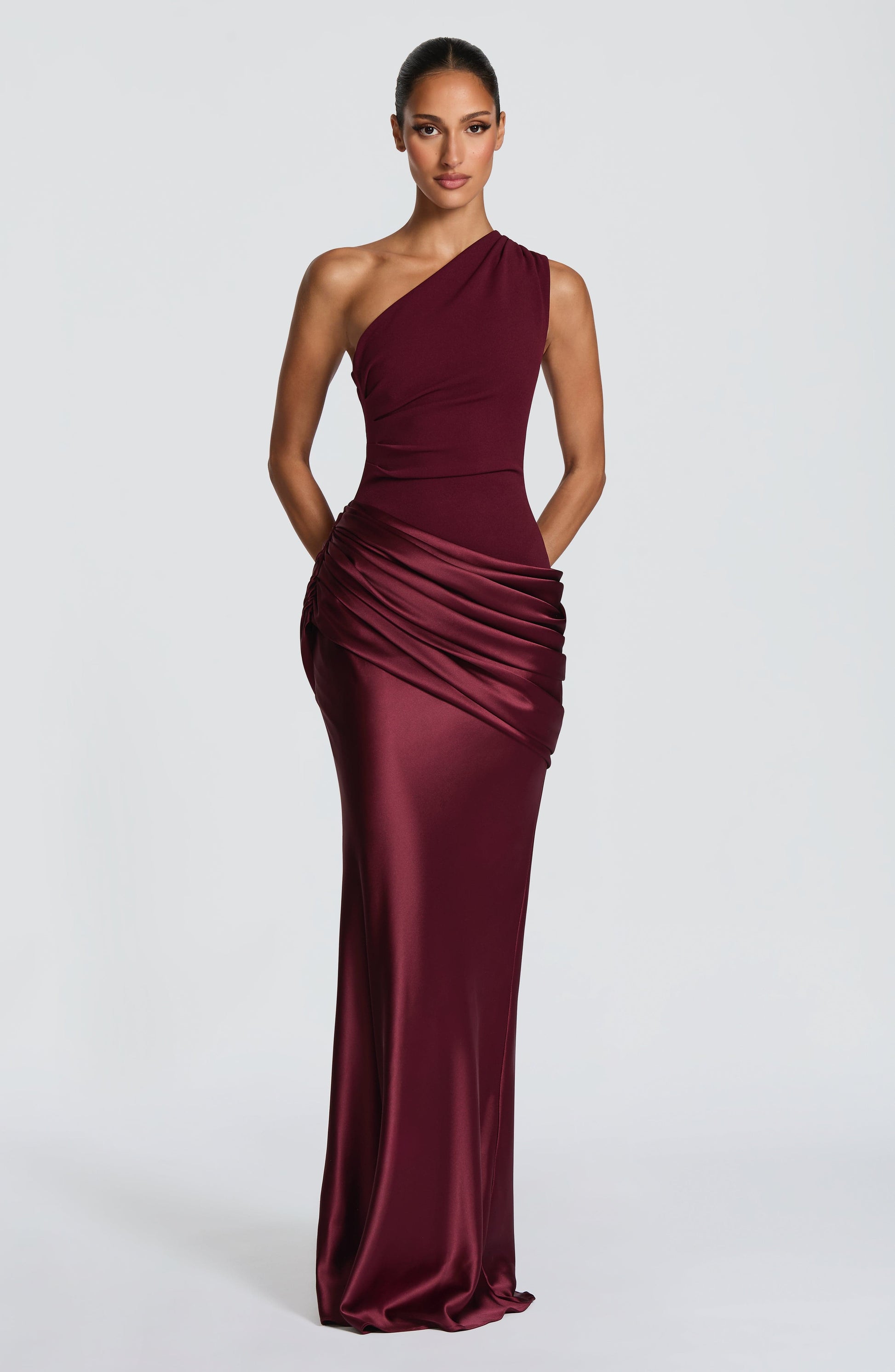 Sadona Maxi Dress Cherry Lacquer