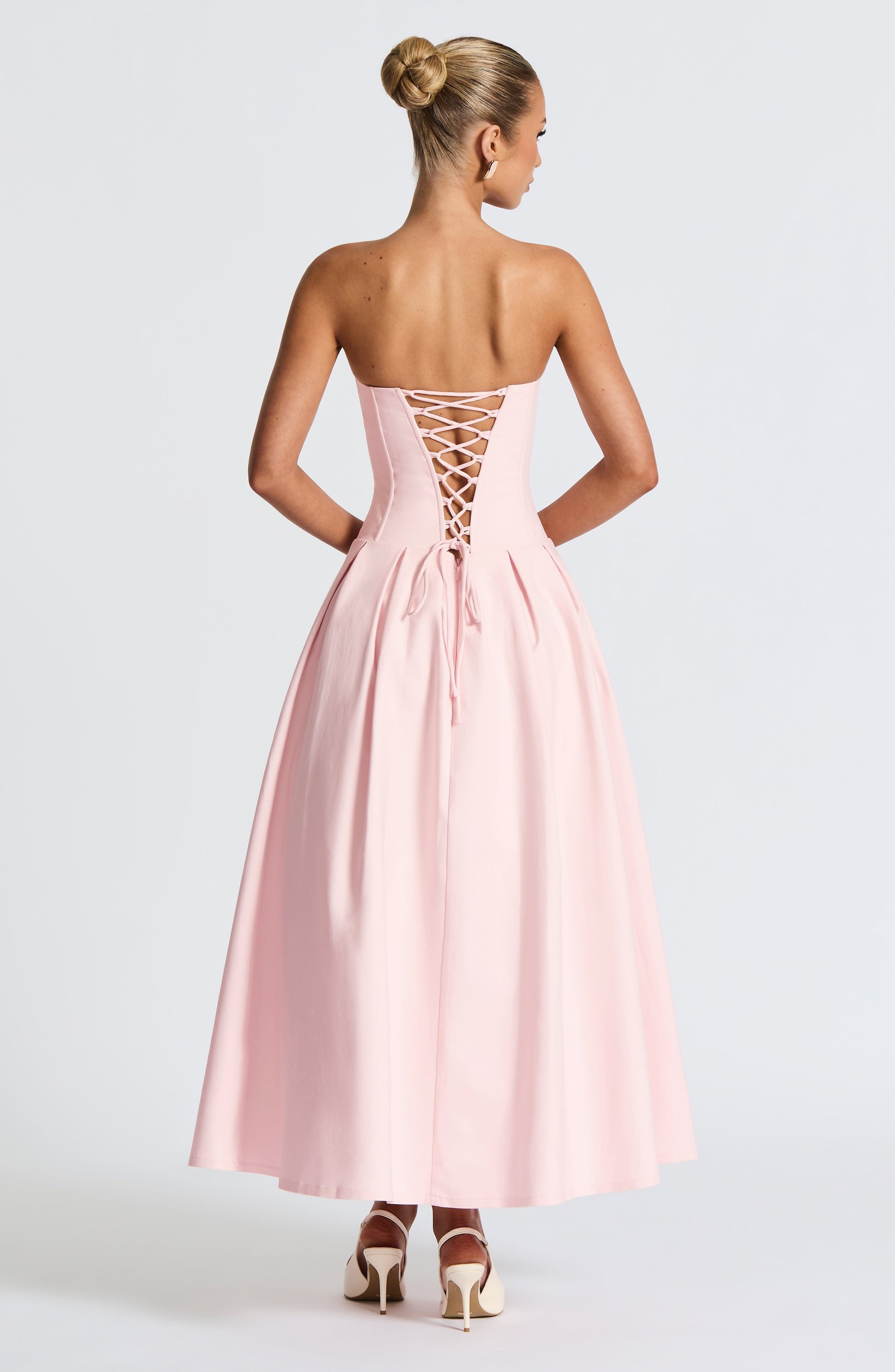 Salma Midi Dress Blush