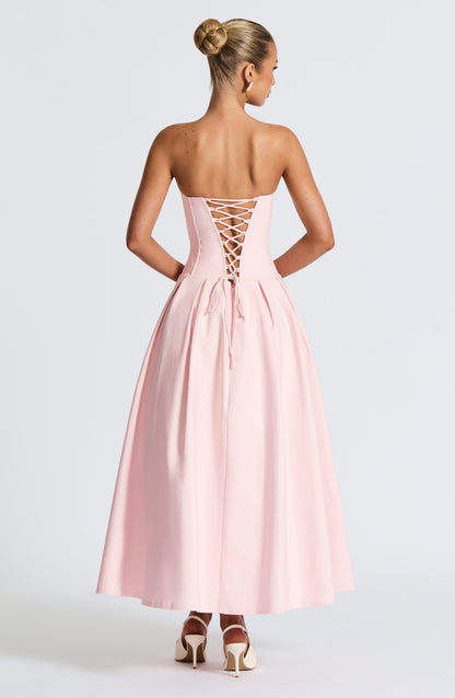 Salma Midi Dress Blush