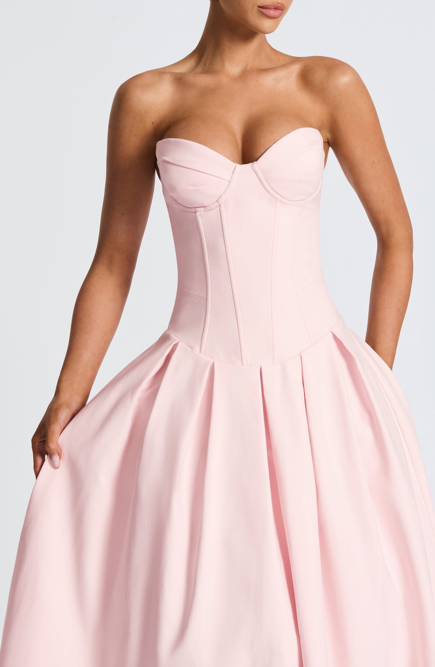 Salma Midi Dress Blush