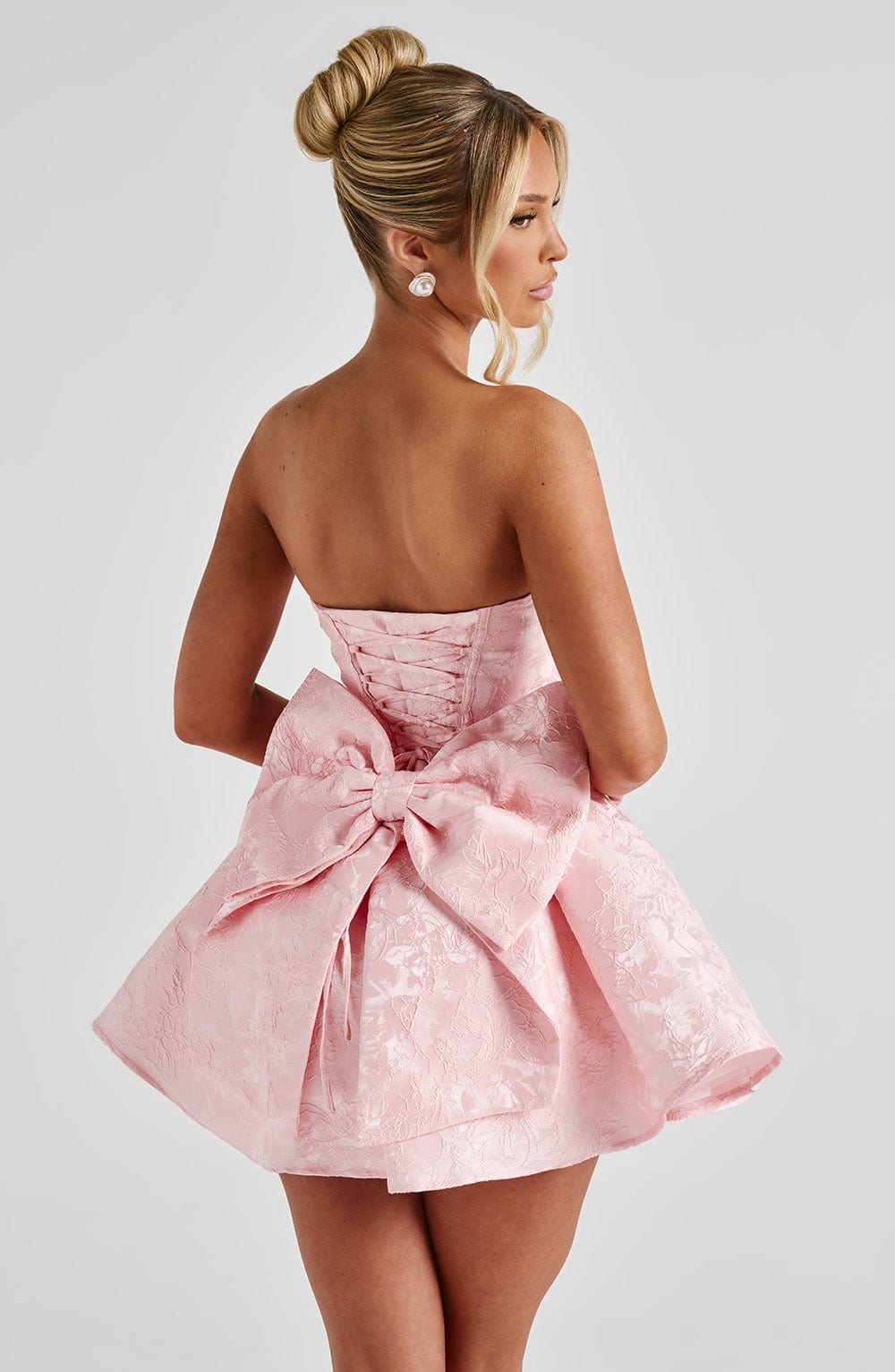 Salome Mini Dress Blush