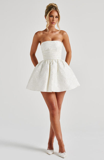 Salome Mini Dress Ivory