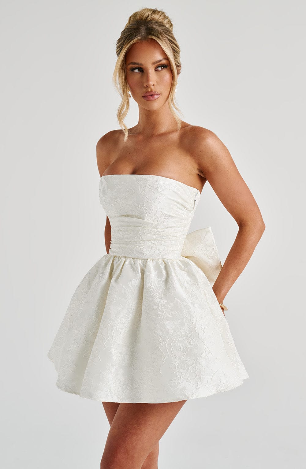 Salome Mini Dress Ivory