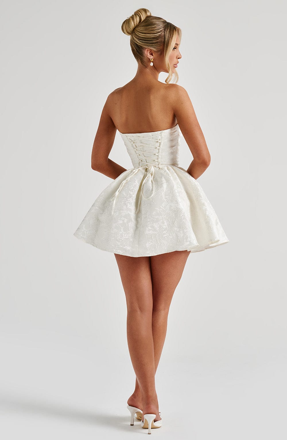 Salome Mini Dress Ivory