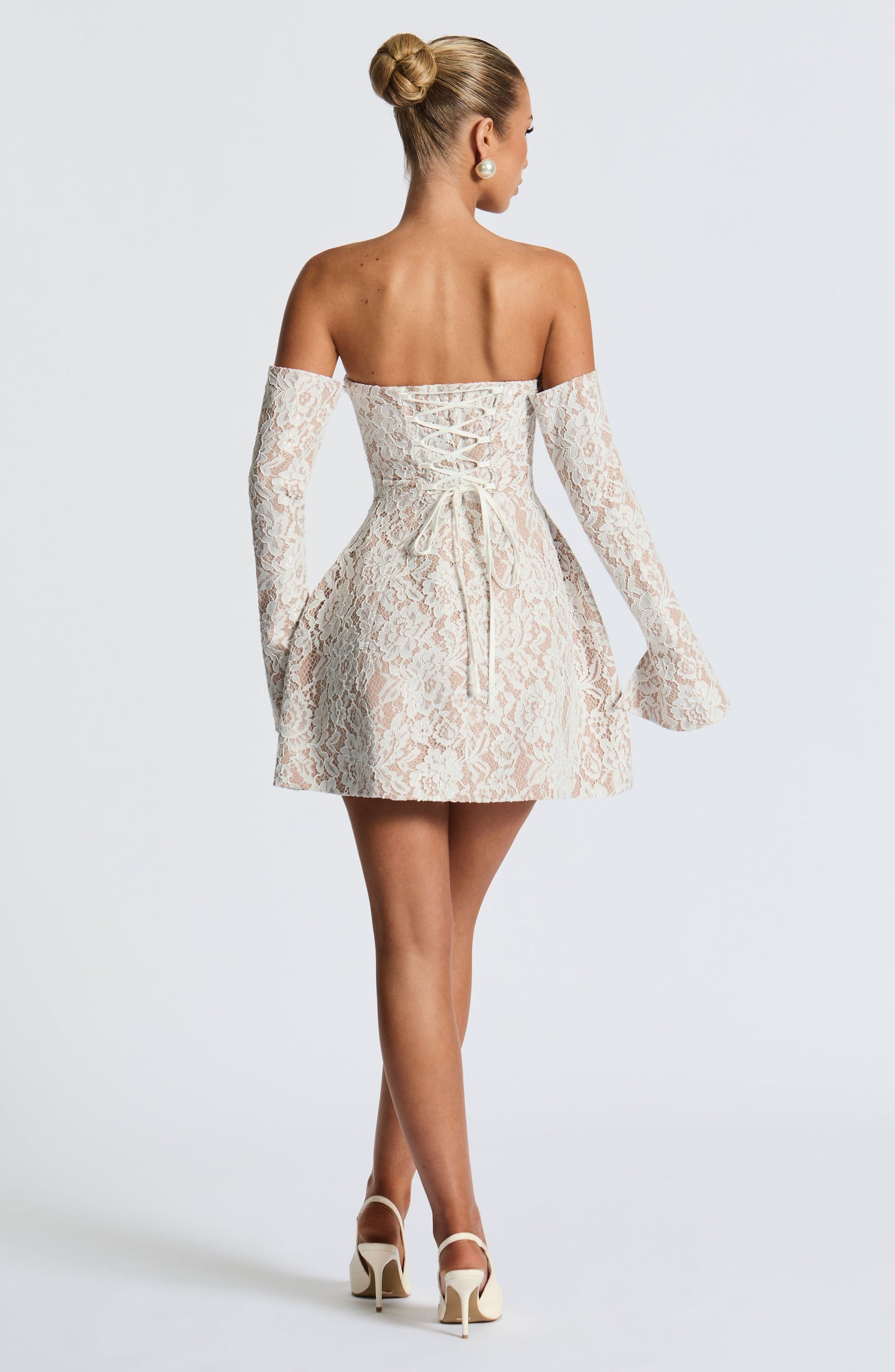 Salone Mini Dress Ivory