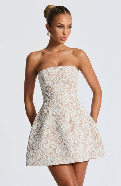 Salone Mini Dress Ivory