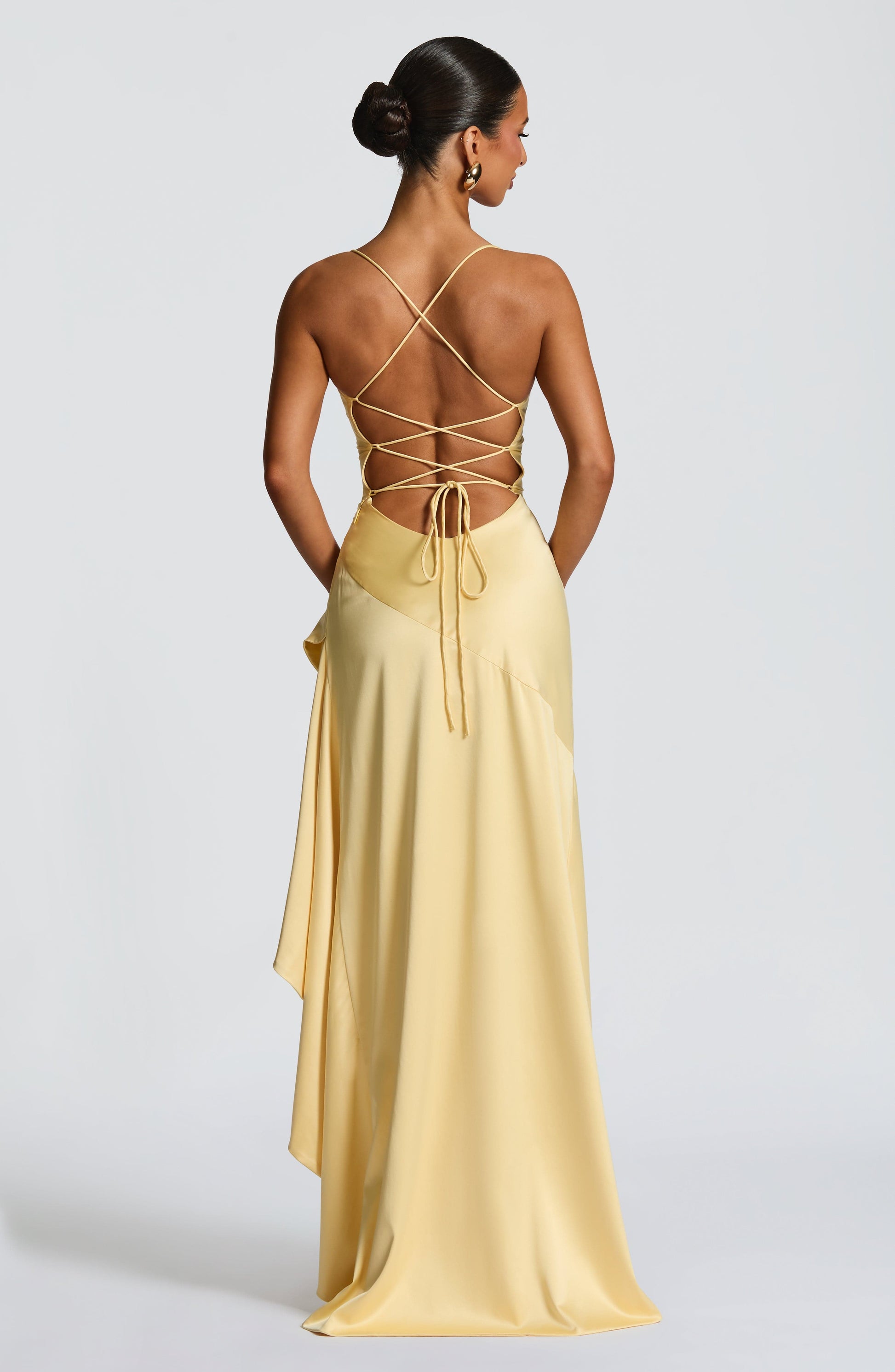 Samira Maxi Dress Lemon