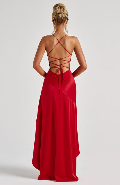 Samira Maxi Dress Red