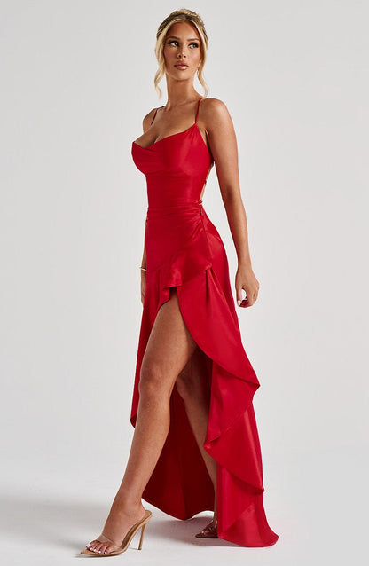 Samira Maxi Dress Red