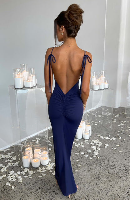 Sanya Maxi Dress Navy