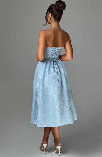 Saoirse Midi Dress Blue