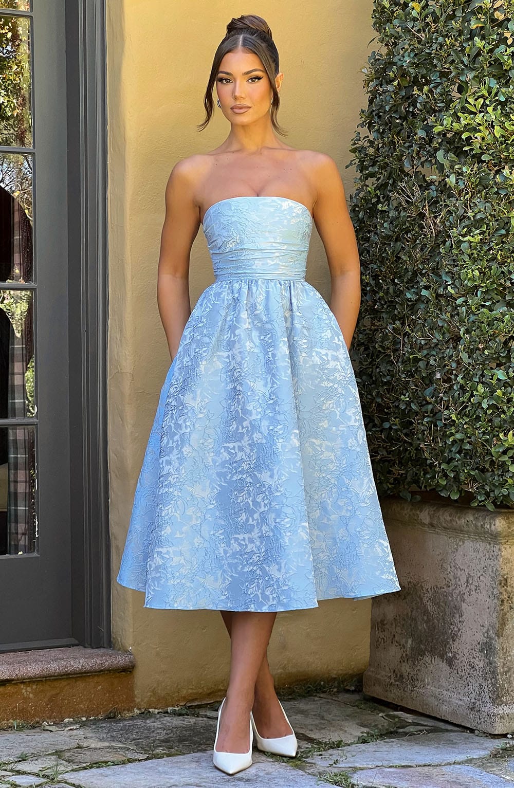 Saoirse Midi Dress Blue