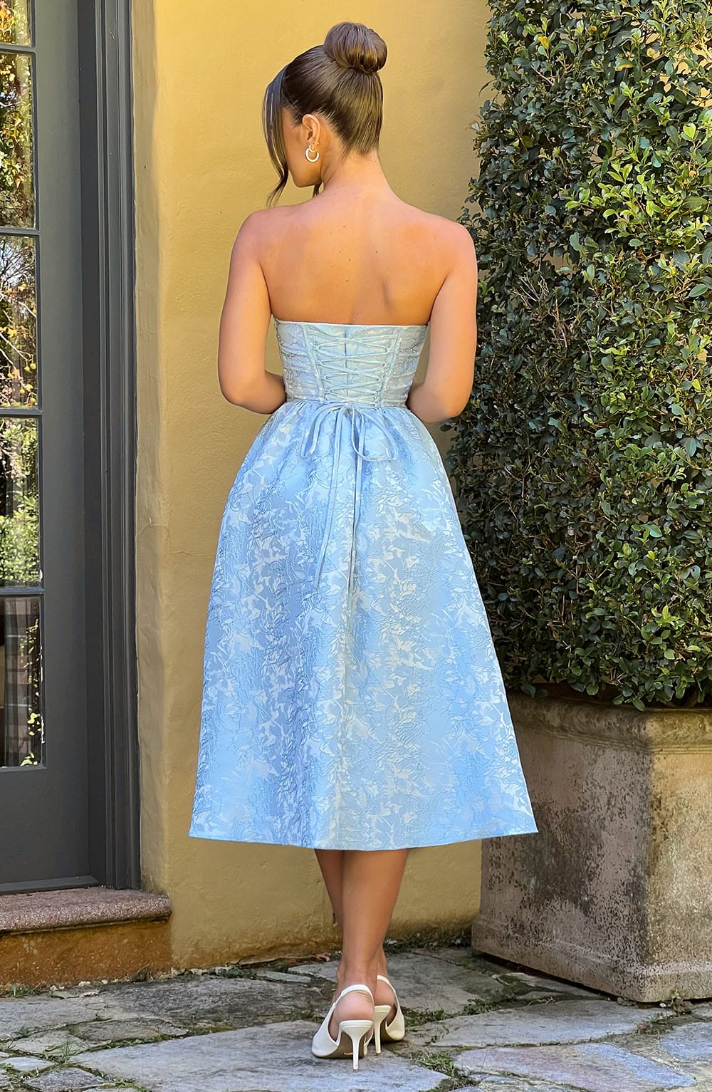 Saoirse Midi Dress Blue