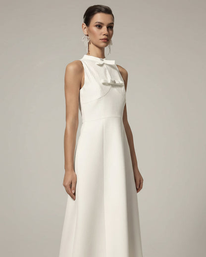 Saoirse Midi Dress White