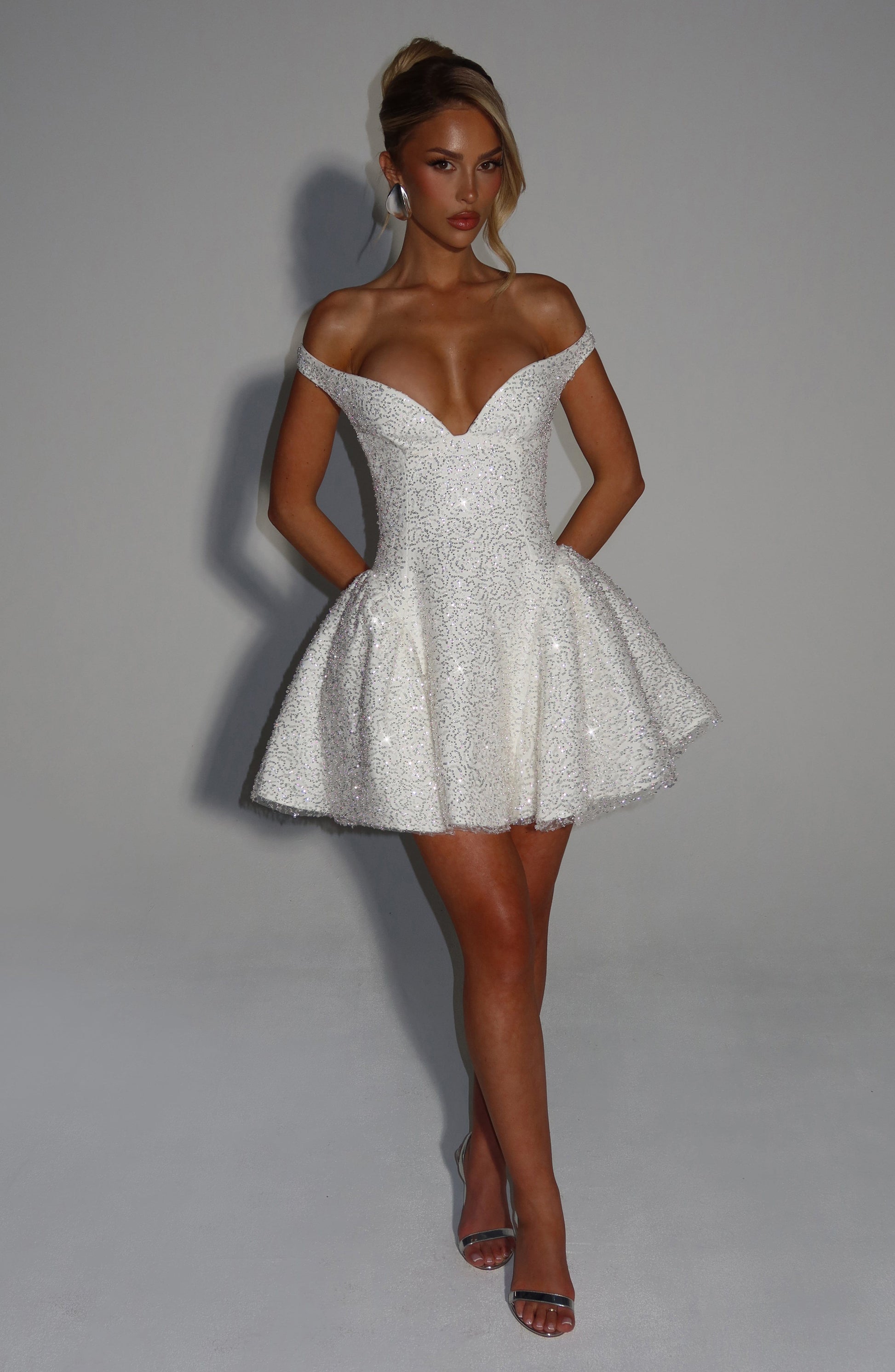 Sapphire Mini Dress Ivory
