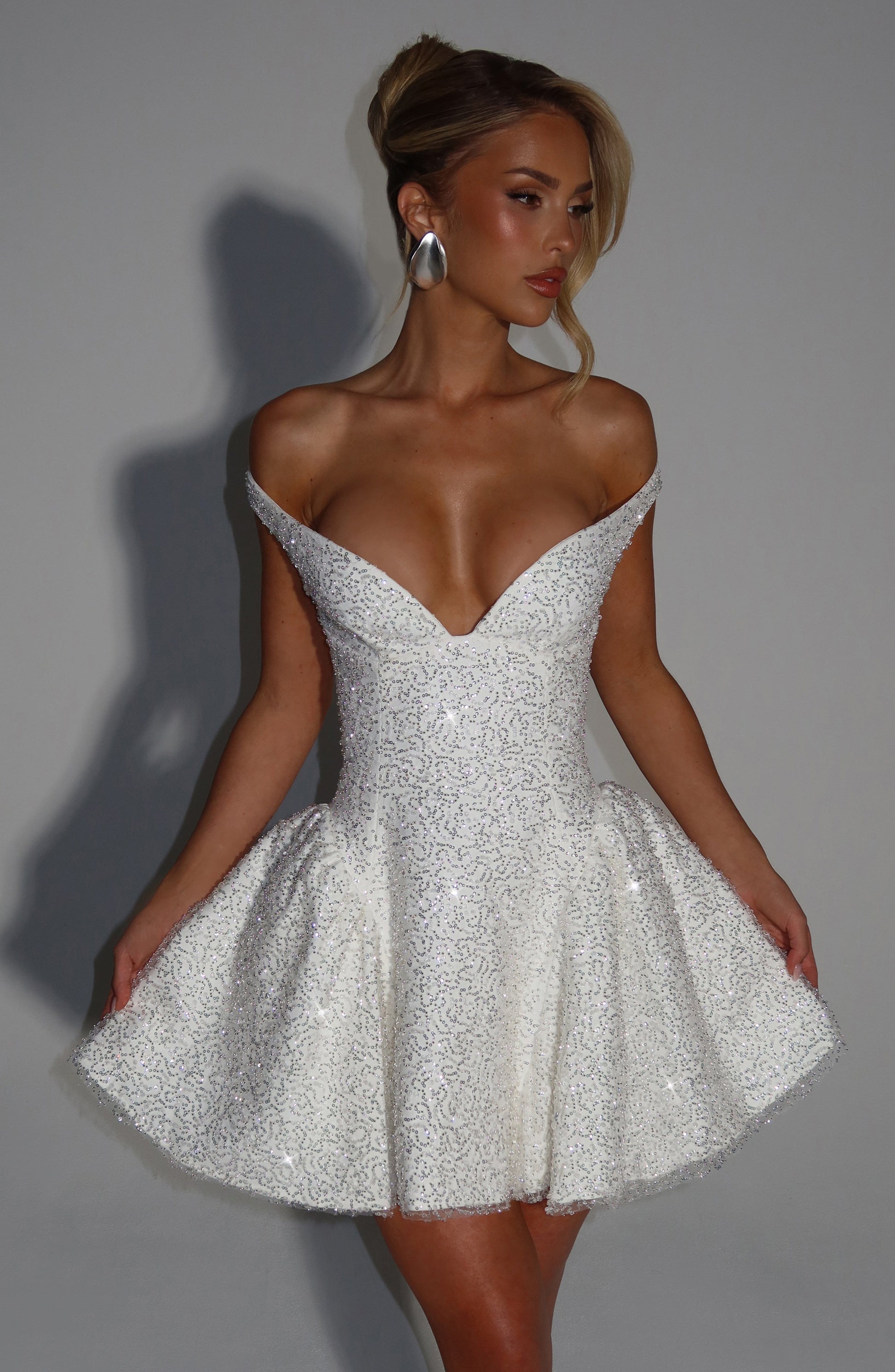 Sapphire Mini Dress Ivory