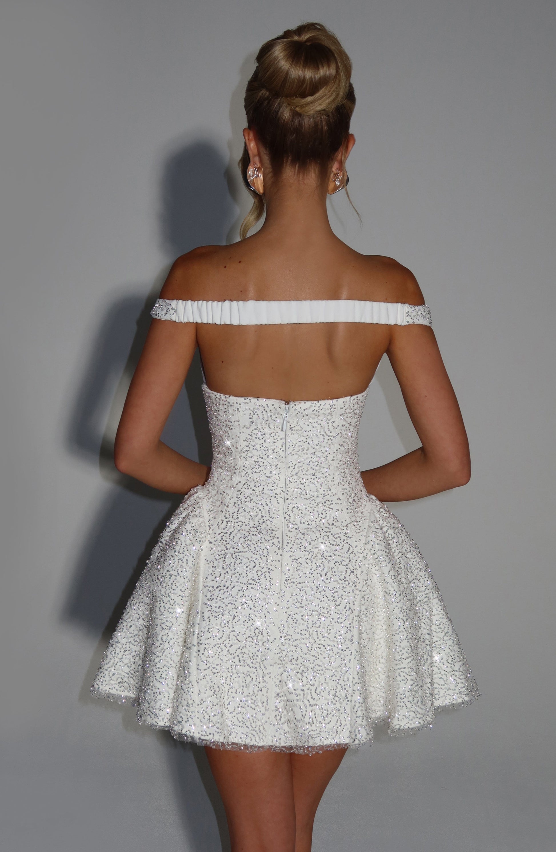 Sapphire Mini Dress Ivory