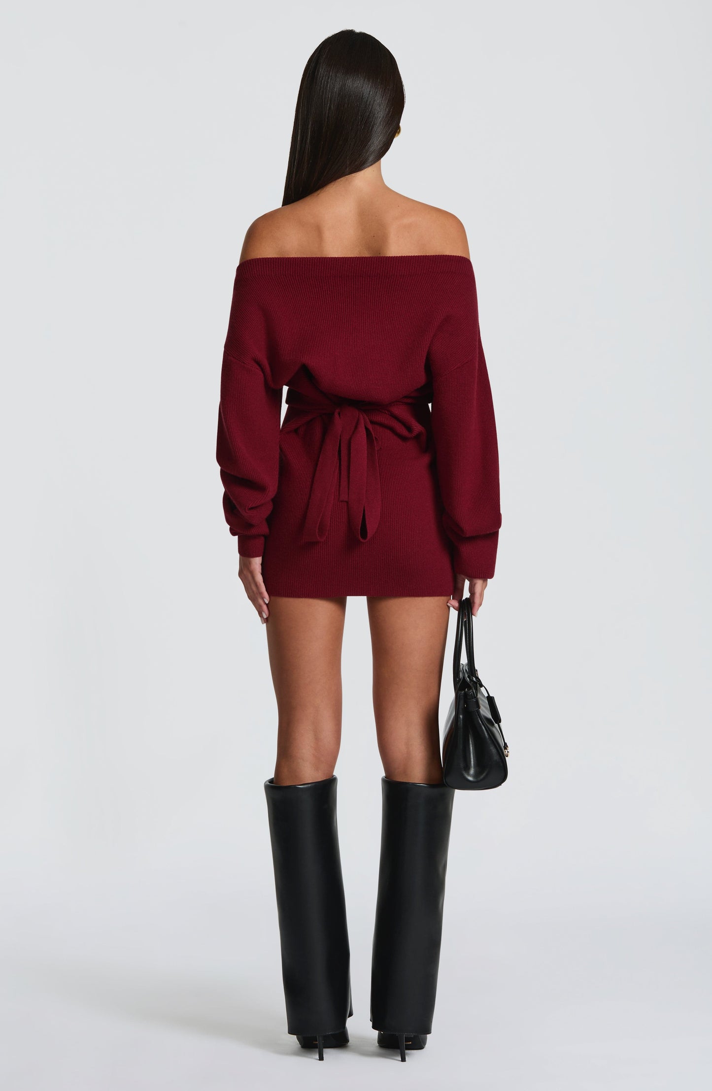 Sawyer Mini Dress Burgundy
