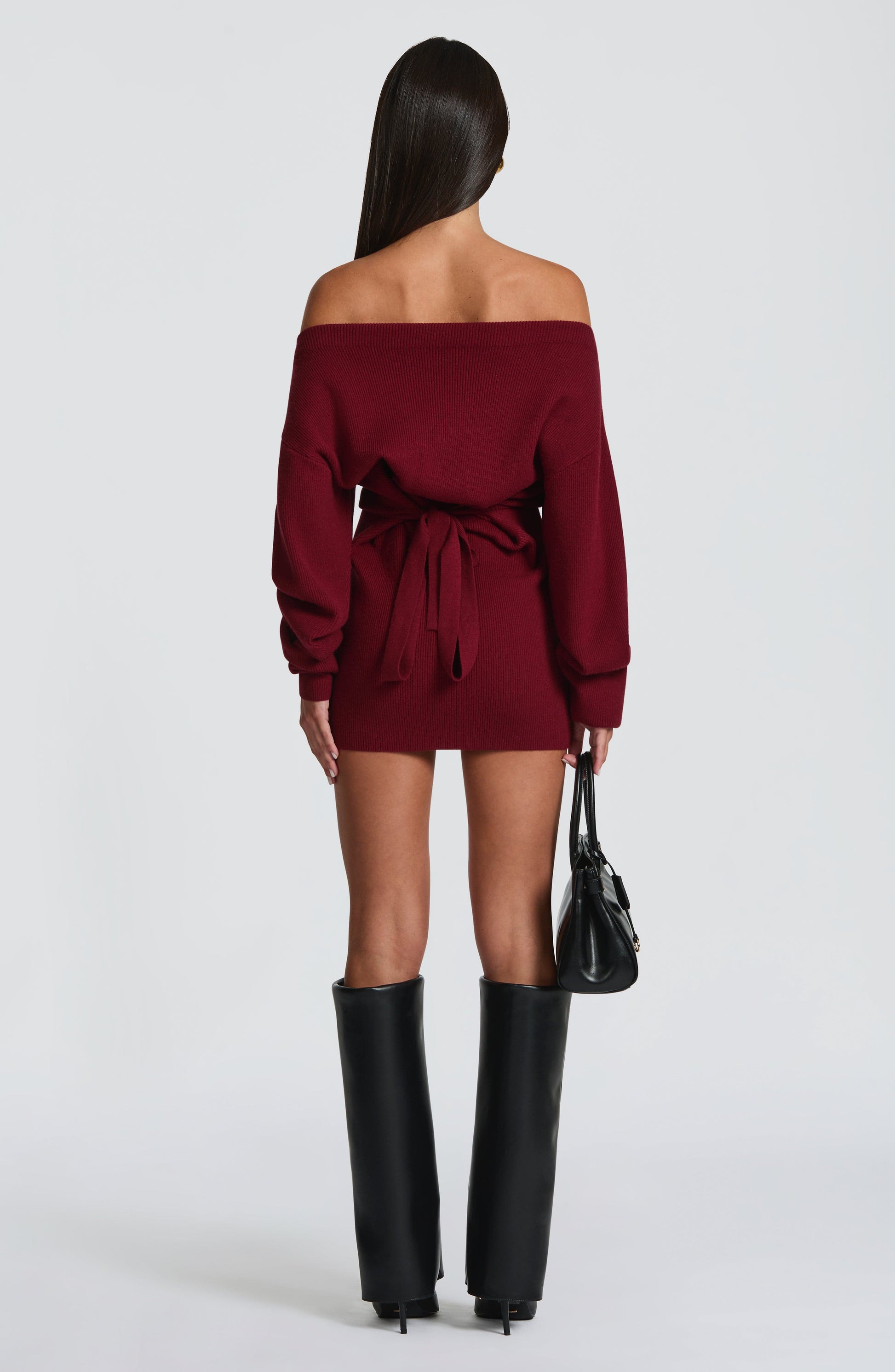 Sawyer Mini Dress Burgundy