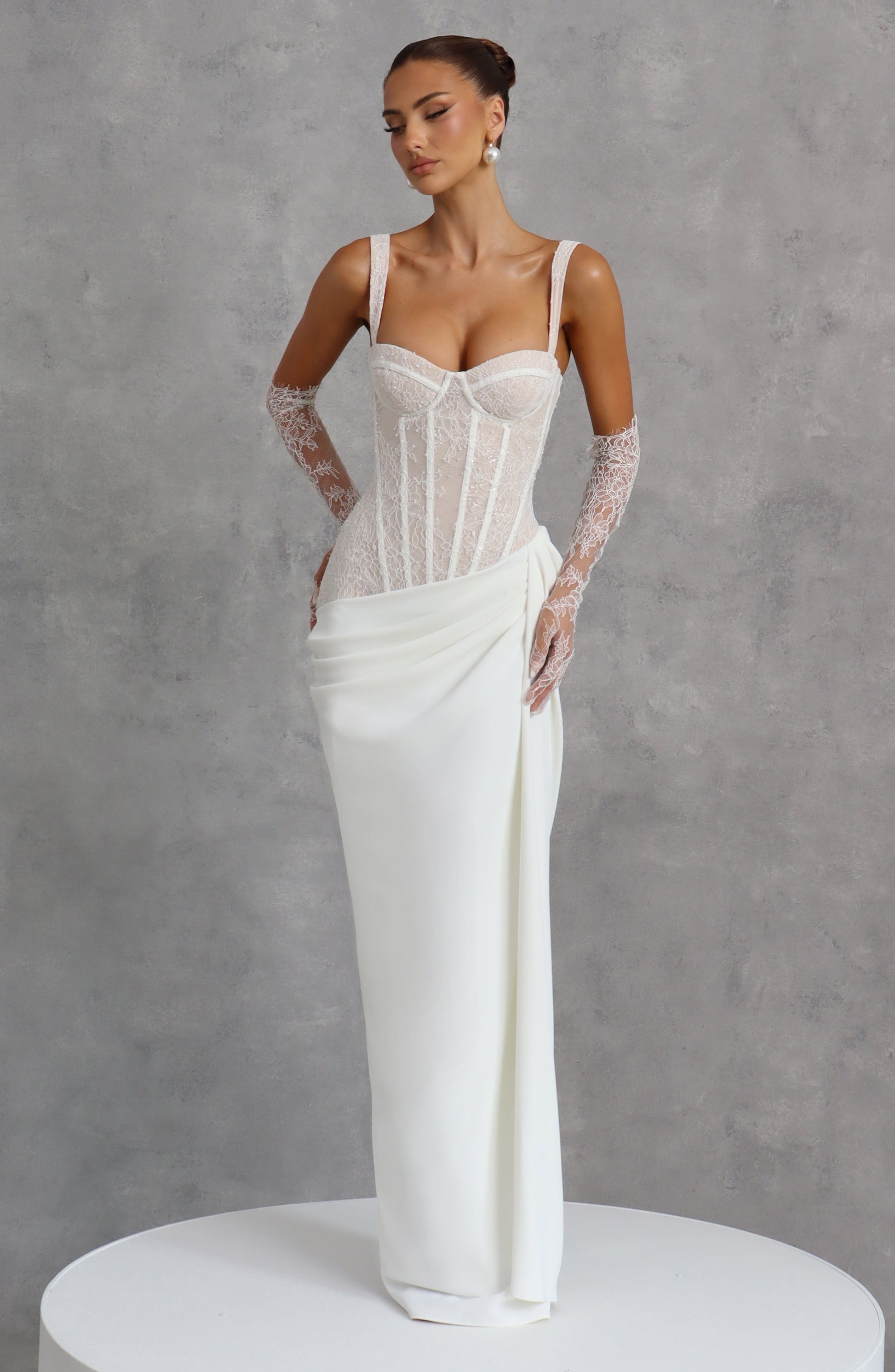 Seren Maxi Dress Ivory