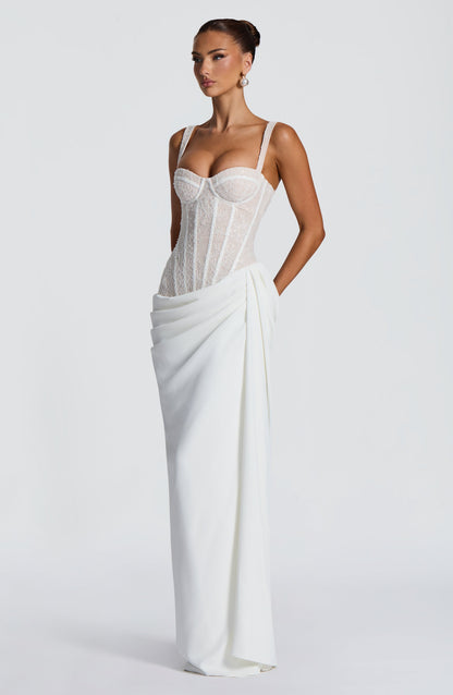 Seren Maxi Dress Ivory