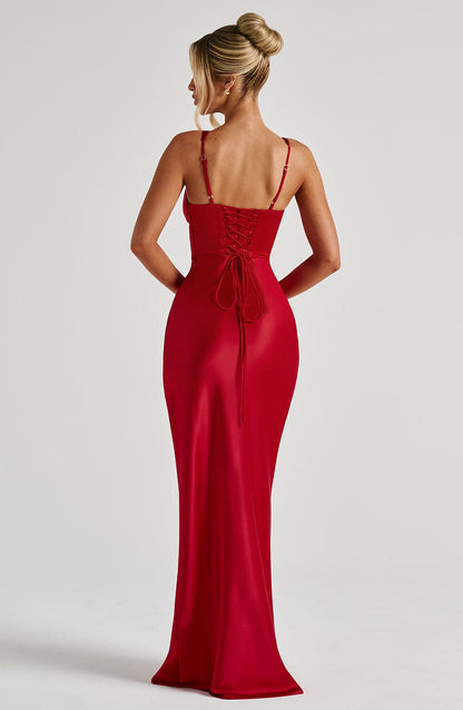 Shae Maxi Dress Red