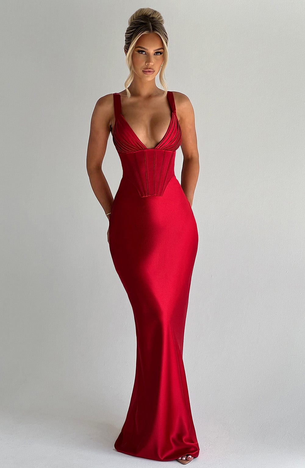 Shae Maxi Dress Red