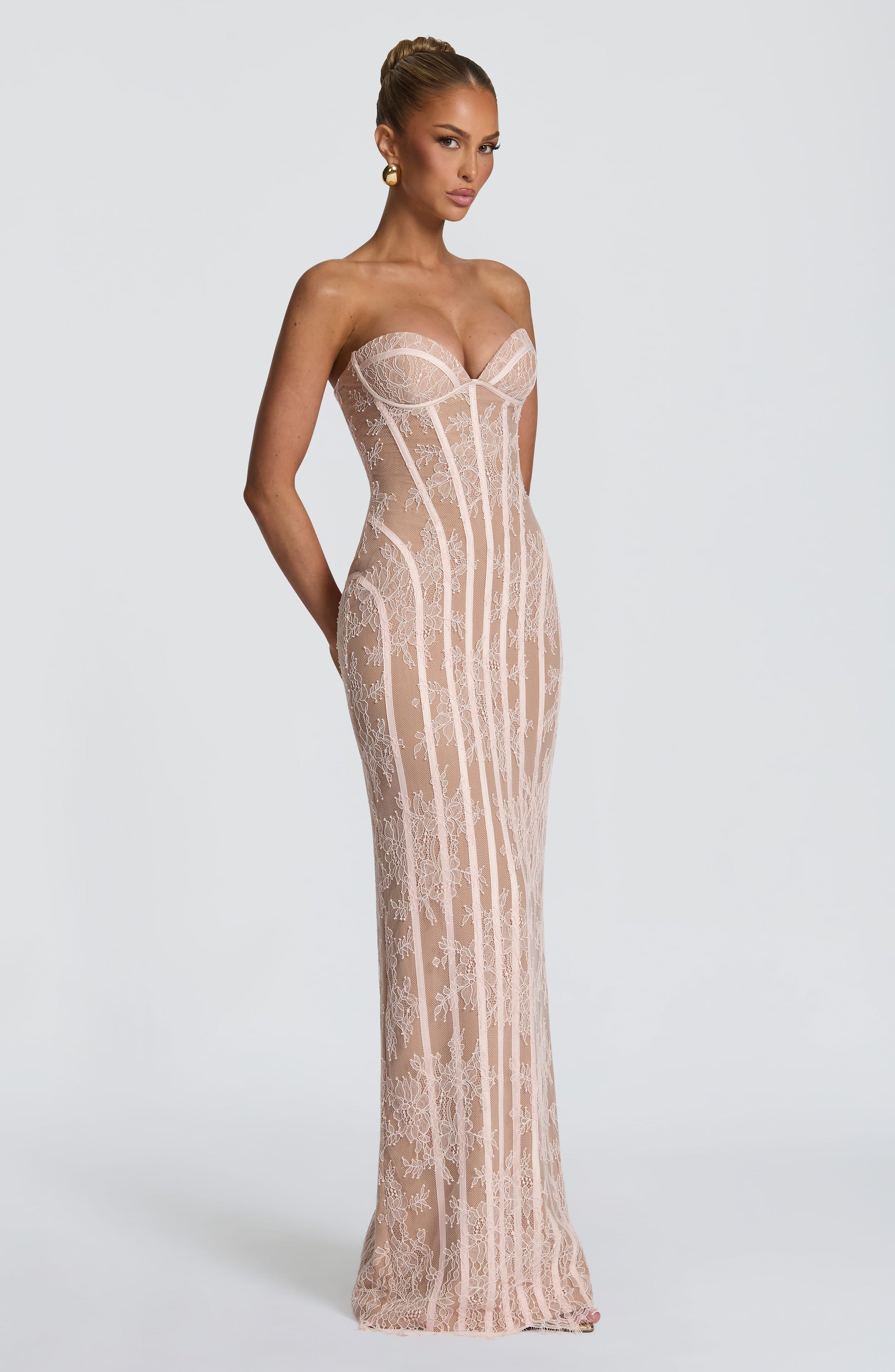 Sian Maxi Dress Blush