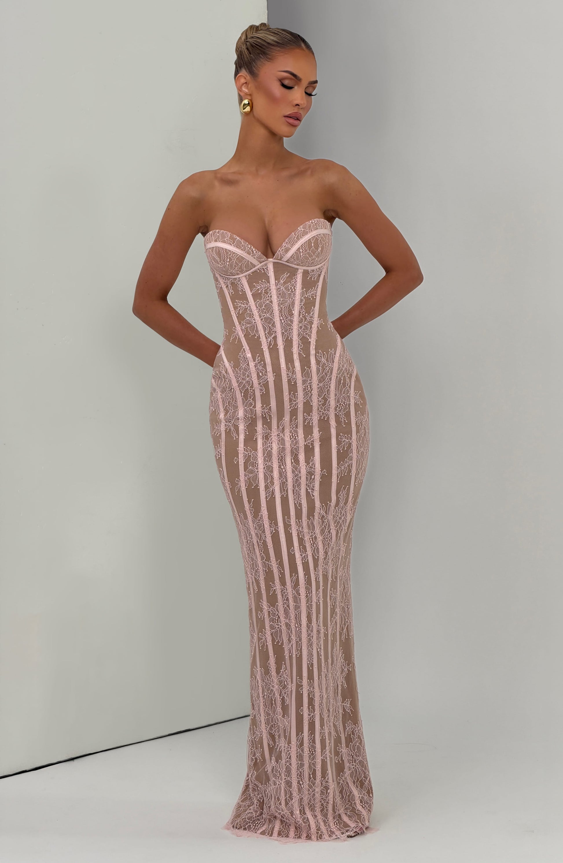 Sian Maxi Dress Blush