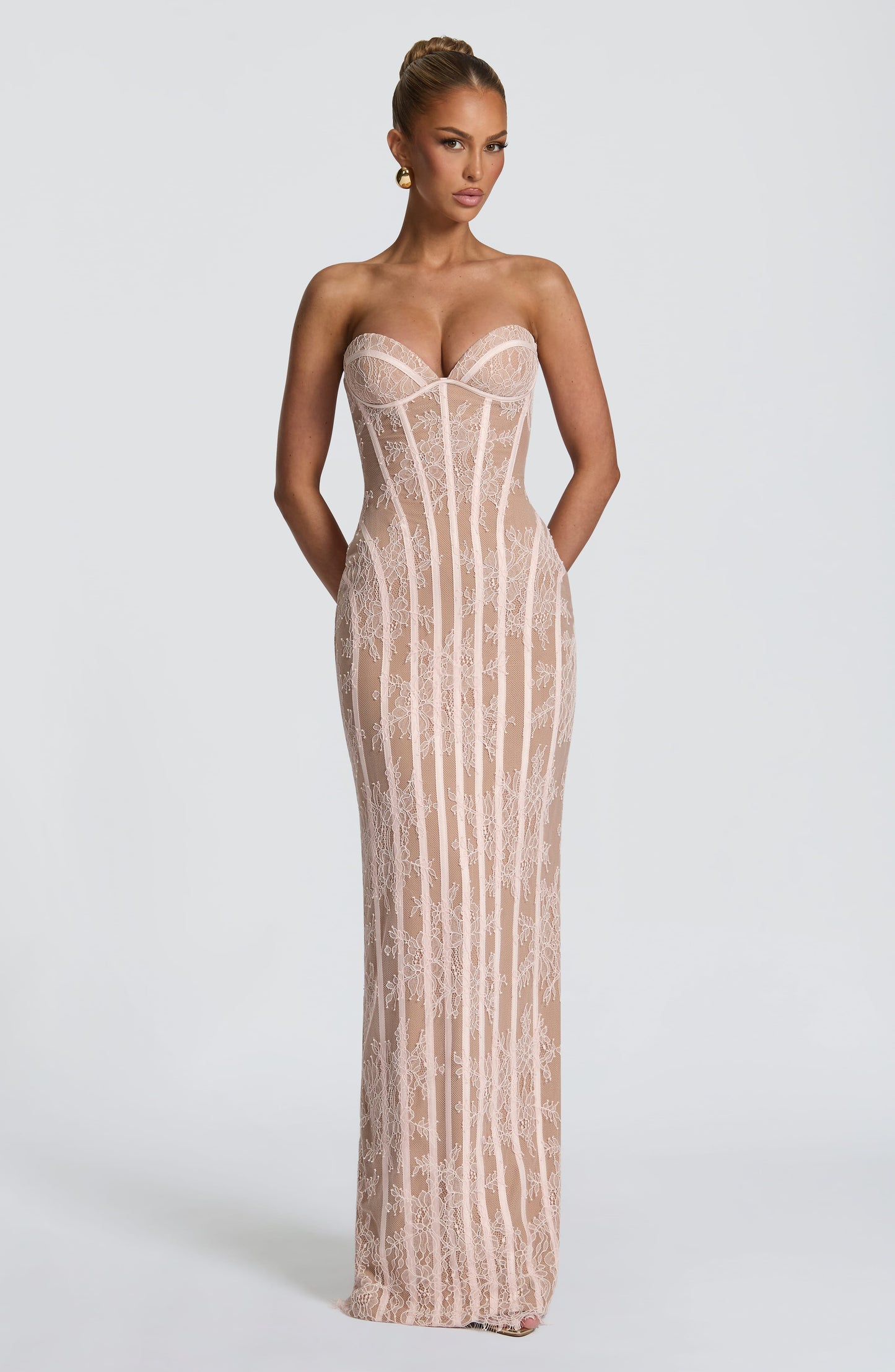 Sian Maxi Dress Blush
