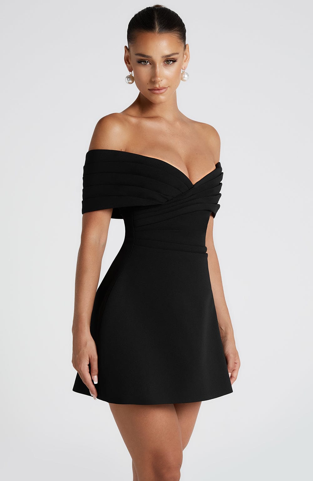 Solana Mini Dress Black
