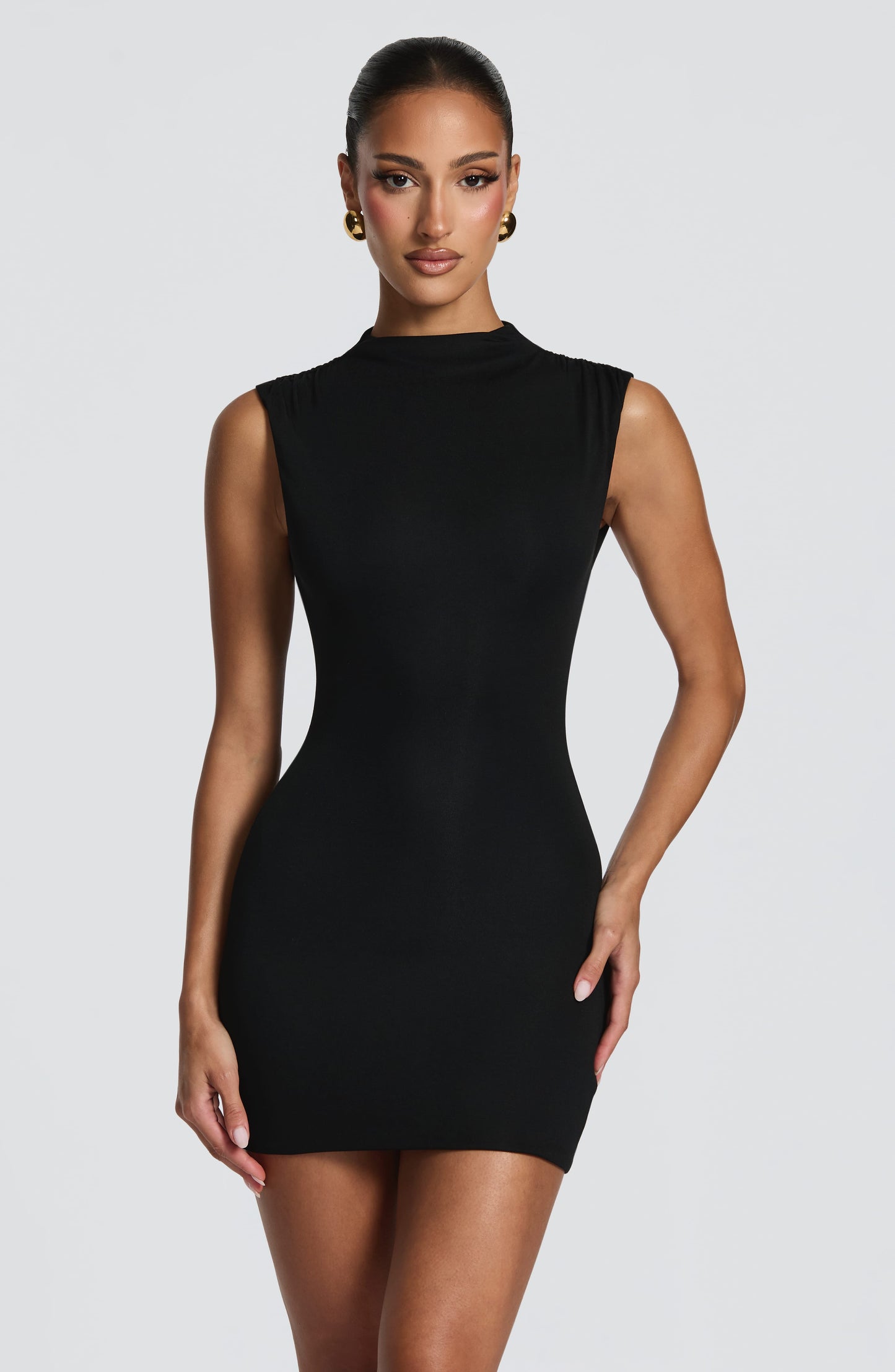 Soline Mini Dress Black