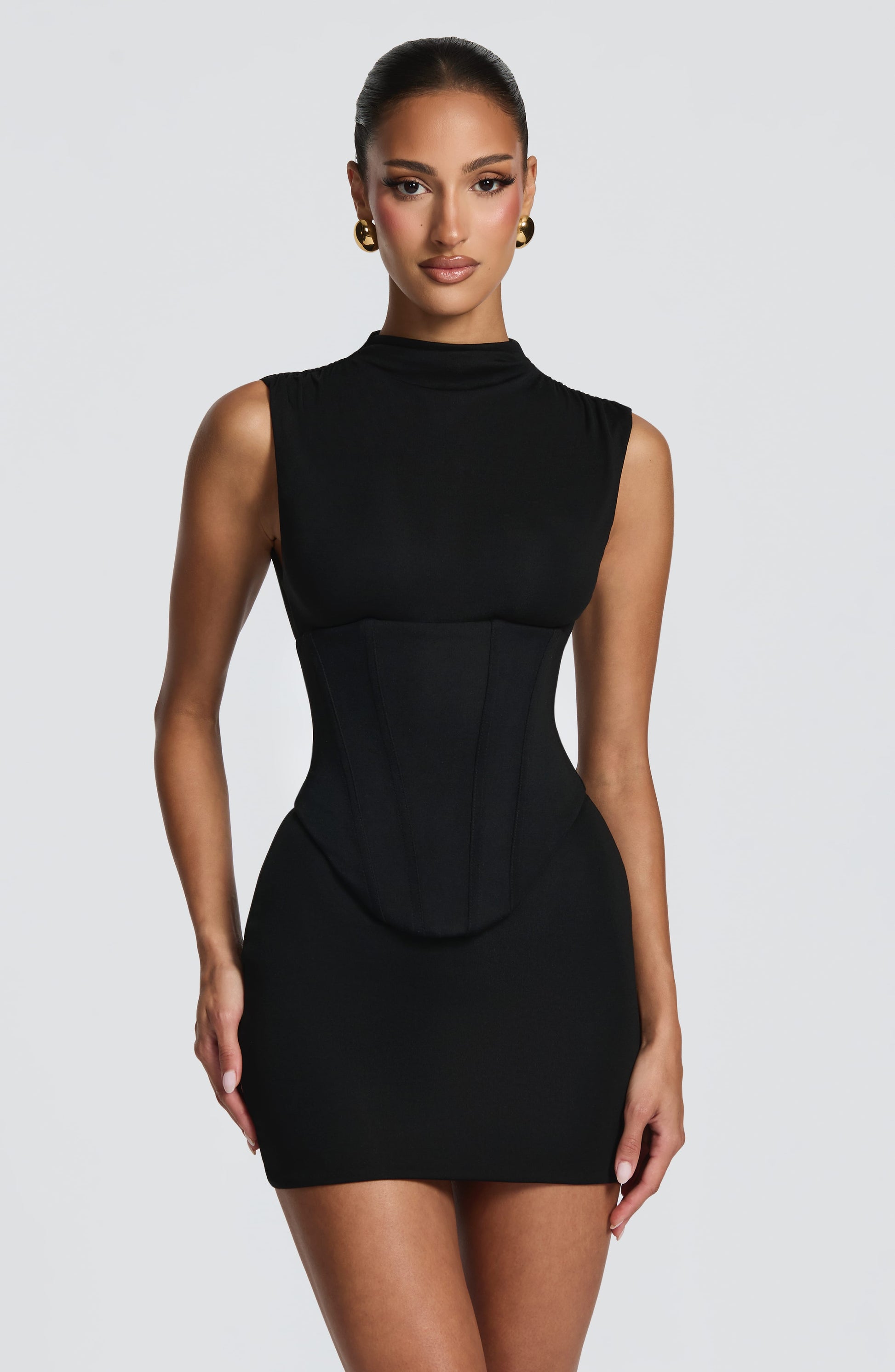 Soline Mini Dress Black