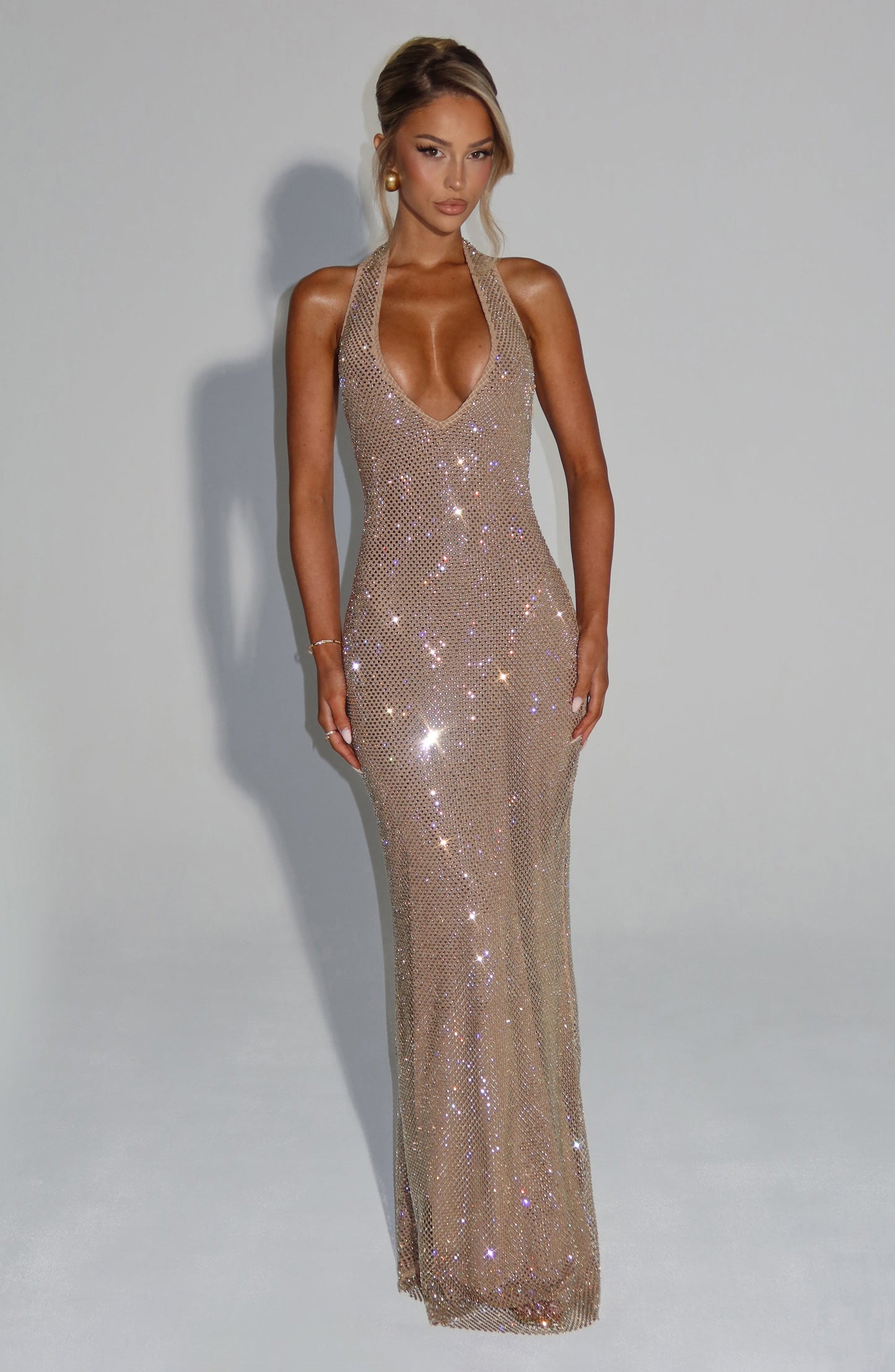 Starla Maxi Dress Gold