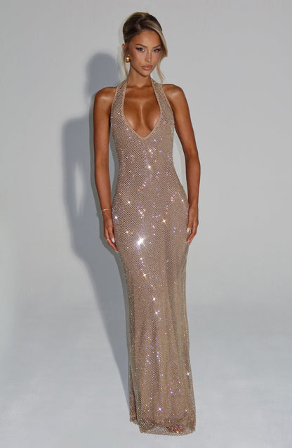 Starla Maxi Dress Gold