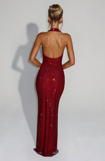 Starla Maxi Dress Wine