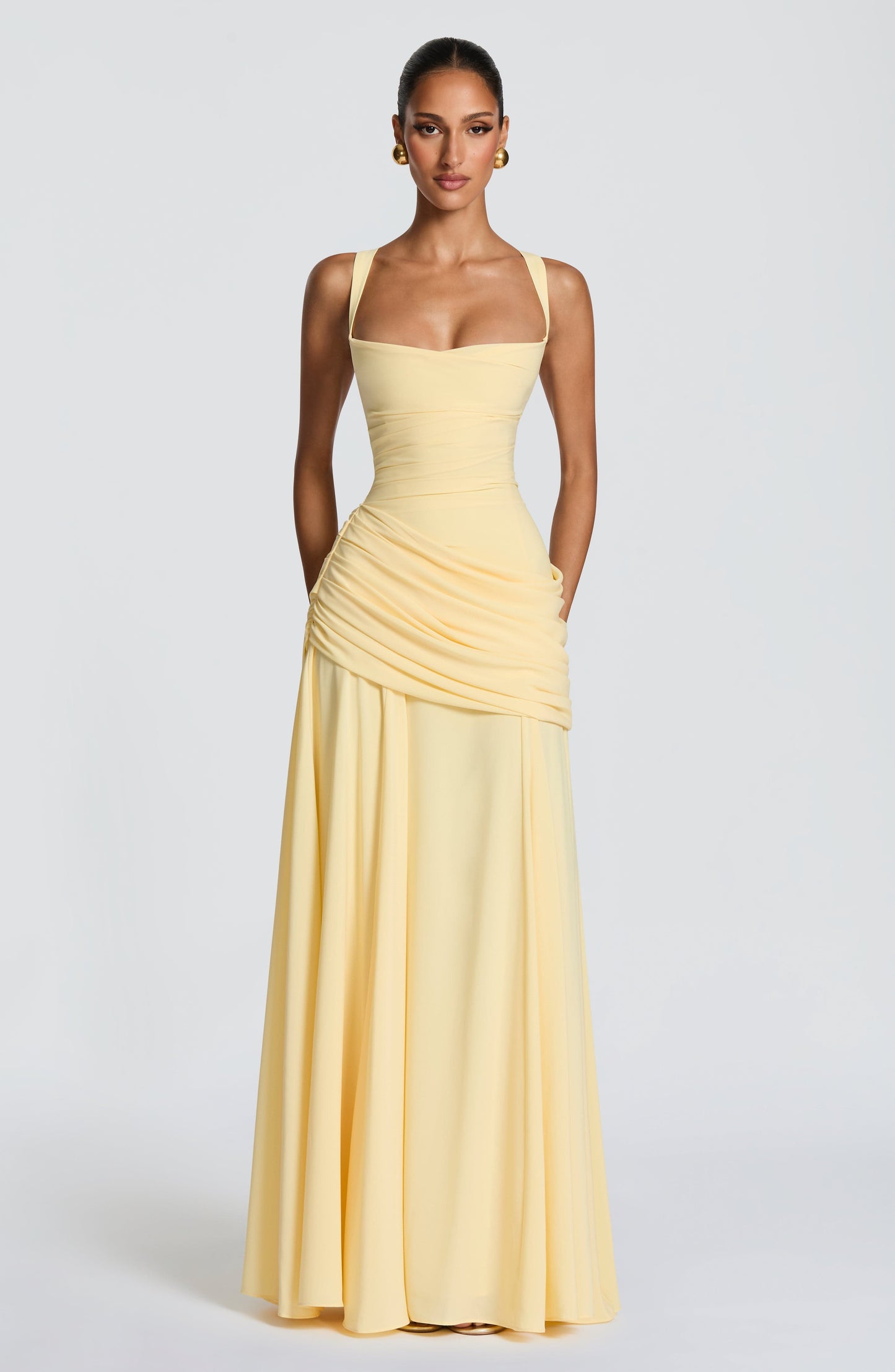 Sura Maxi Dress Lemon