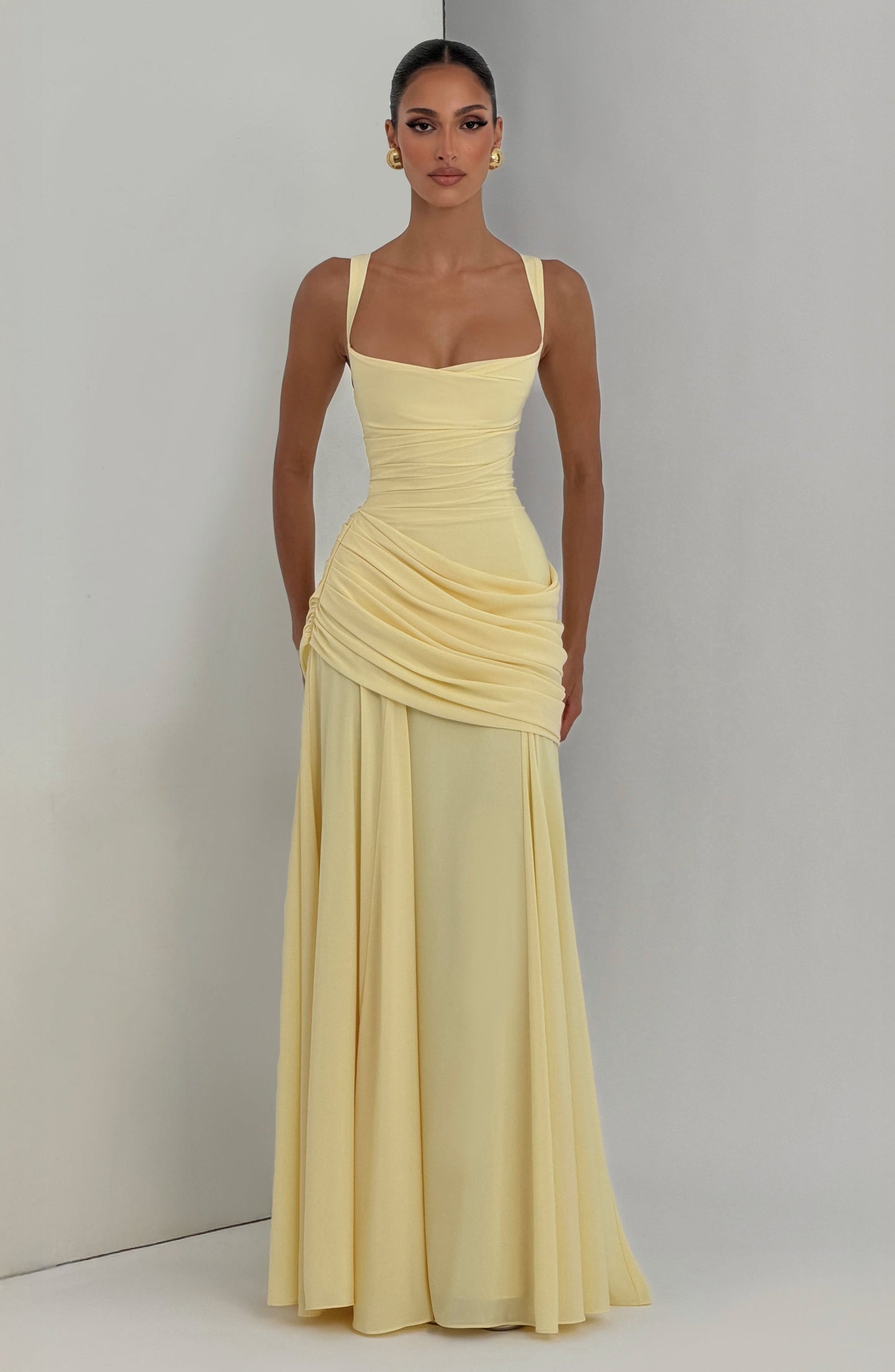 Sura Maxi Dress Lemon
